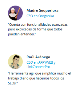 DinoRANK opiniones