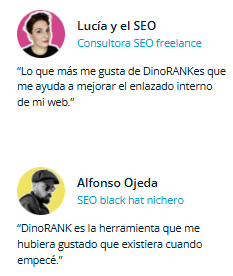 DinoRANK opiniones