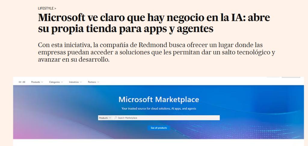 Inteligencia artificial de Microsoft