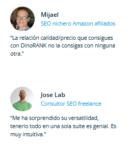 DinoRANK opiniones