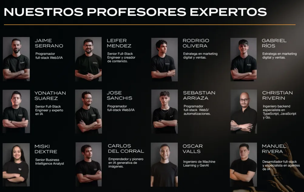 Equipo de Racks Academy IA