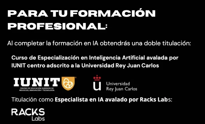 Certificado universitario opcional Racks Academy, especialista en IA de racks, ¿vale la pena el curso?